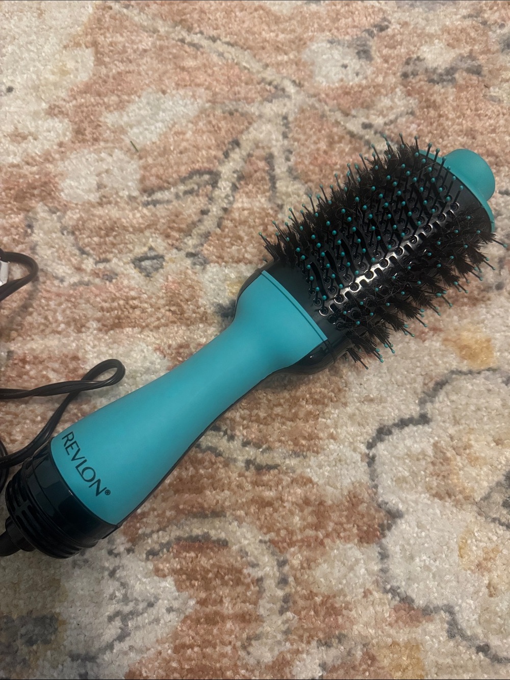 Revlon Teal Round Hot Air Styling Brush